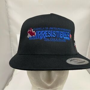 Cuadrilla De Jinetes Mexican Cowboy Rodeo Bull Riding Western Hat Cap Oaxaca